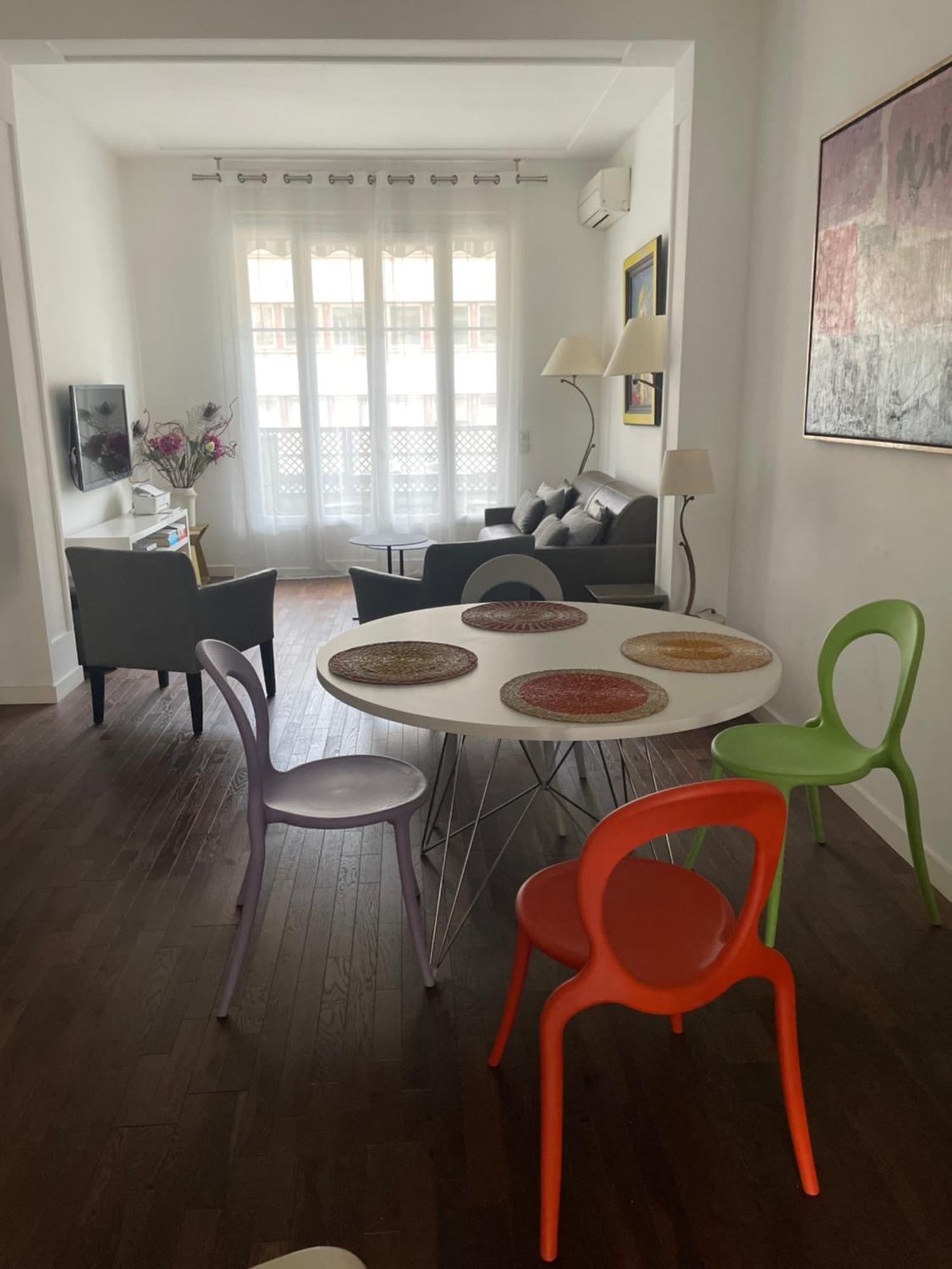 Appartement Moderne 4P Hypercentre De Nizza Esterno foto