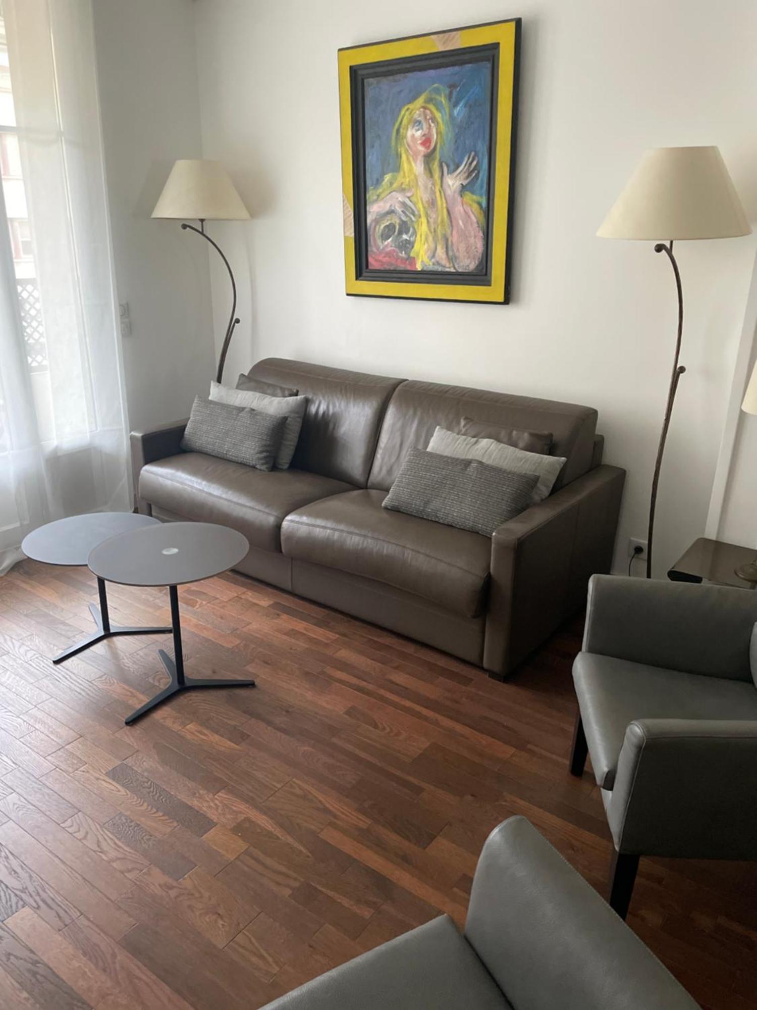 Appartement Moderne 4P Hypercentre De Nizza Esterno foto