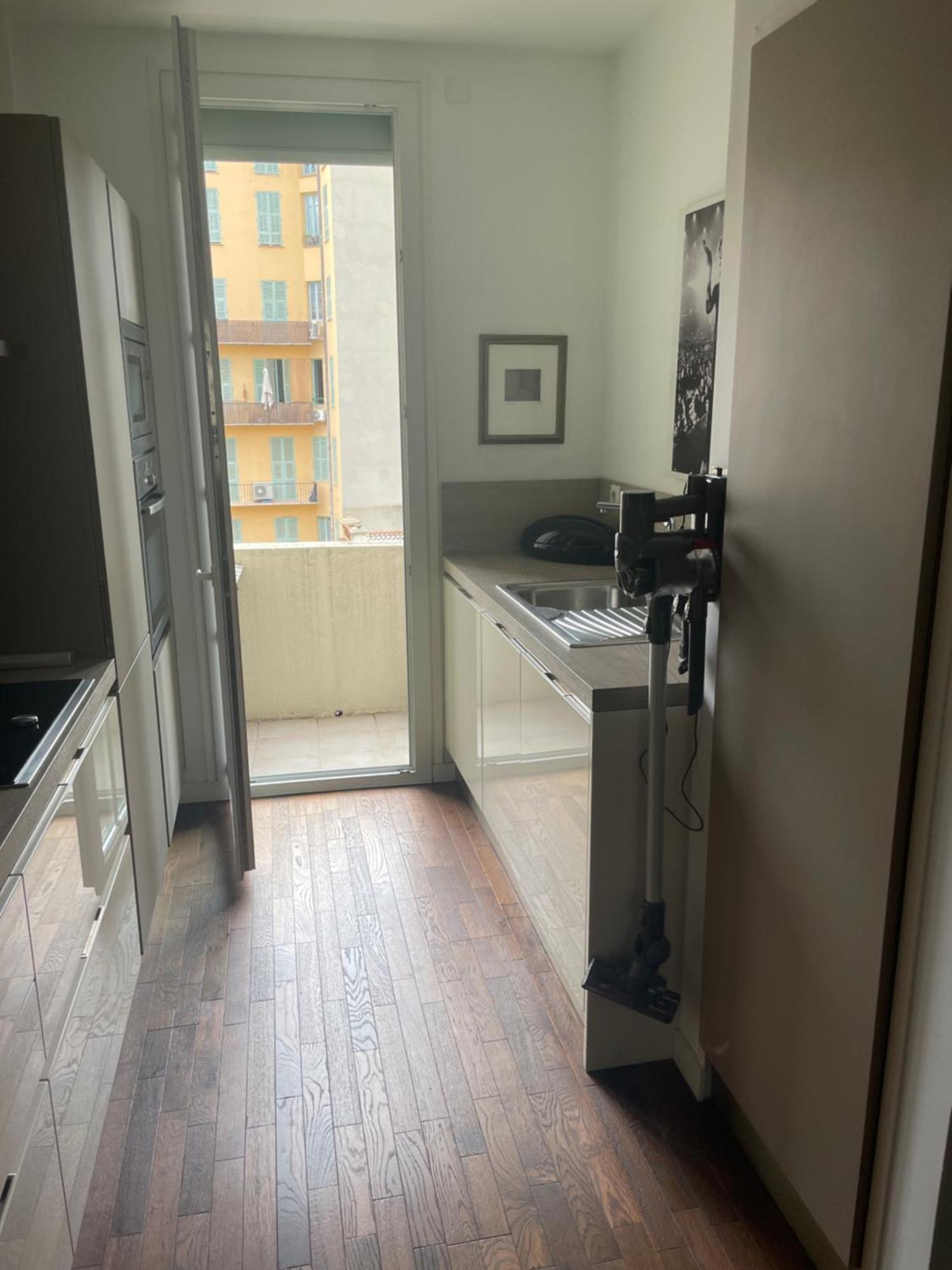 Appartement Moderne 4P Hypercentre De Nizza Esterno foto