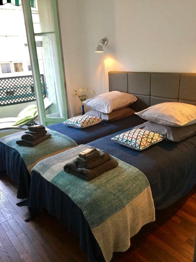 Appartement Moderne 4P Hypercentre De Nizza Esterno foto